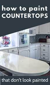 How To Paint Countertops To Look Like Marble Painting Kitchen Countertops Painting Countertops Diy Countertops