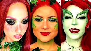 Poison Ivy makeup and wig #shorts