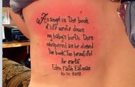 Pin By Kim Betner On Tattoos Book Of Life Tattoo Quotes Baby Birth