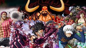 I also thought this is gonna happen but not the greatest war. Spoiler Motif 5 Supernova Melawan Kaido Di One Piece 1001