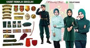 Marilah kita membina peribadi, menjadi insan yang kreatif, bersama kecemerlangan diri, sepanjang masa yang berterusan, remaja sambutlah cabaran, menjadi bangsa. Dapatkan Uniform Kokurikulum Muslimah Walinong Sari Facebook