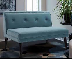 Annjoe button tufted loveseat settee upholstered sofa backrest buckle couch banquette bench for dining room living room bedroom funiture(gray 1) 4.7 out of 5 stars 100 $159.99 $ 159. Bench With Backrest Studded Dining Bench Foyer Bench Furniture Home Living Furniture Chairs On Carousell