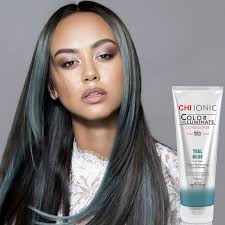 It will brush out when you are ready to restyle. Chi Ionic Color Illuminate Conditioner Teal Blue Chi Haircare