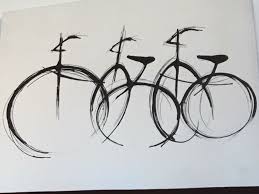 Bikes Deconstructed Fahrrad Kunst Radfahren Tattoo Fahrradkunst