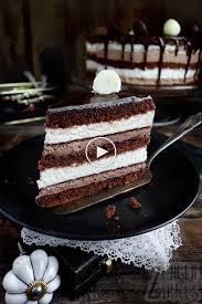 Gateau Vanille Au Chocolat Gateau Au Chocolat Gateau Chocolat Gateau Facile Gateau A La Vanille