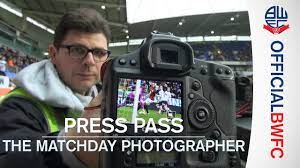 Then, once you have their contact information, send them an email from your work email address explaining who you are and what media outlet you. Press Pass The Matchday Photographer Youtube