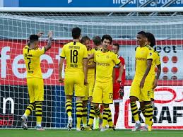 How to get from dortmund to paderborn by train, rideshare or car. Bundesliga Borussia Dortmund Thrash Sc Paderborn By 6 1