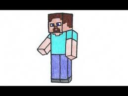Wie Zeichnet Man Steve Von Minecraft Skin Tutorial Youtube