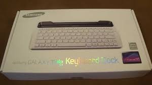 This genuine samsung keyboard dock arrived today from amazon at lightning speed free shipping and is more perfect than i imagined. Samsung Galaxy Tab 10 1 Keyboard Dock Unboxing Youtube