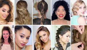 Popular formal hairstyle means half up half down, french tail, side puff with bob, side swept hairstyle. New Year S Eve Youtube Hair Tutorials