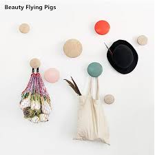 Cheap Wall Hanger Wood Buy Quality Hook Wall Directly From China Wall Clothes Hangers Suppliers Wall Clothes Hanger Wooden Coat Hooks Muuto Dots Coat Hooks