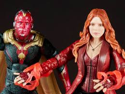 Wandavision is an american television miniseries created by jac schaeffer for the streaming service disney+, based on the marvel comics characters wanda maximoff / scarlet witch and vision. Avengers Infinity War Marvel Legends Scarlet Witch Vision Two Pack Toys R Us Exclusive