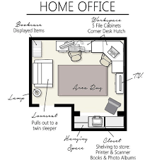 Dengan penggunaan ruang yang baik proses alur pekerjaan yang efektif dan efesien, maka tujuan tata ruang kantor adalah sebagai berikut : Denah Tata Ruang Kantor Desain Rumah Minimalis 2019