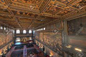 I've put together an hdr photo of salone dei cinquecento which i'd like to use to replace the current photo. Florence Italy March 21 2018 Salone Dei Cinquecento Inside Palazzo Vecchio In Florence Italy Stock Photo Picture And Royalty Free Image Image 107819426