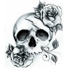 Black And White Sugar Skull Thigh Tattoo Sugar Skull Woman N Rosejpg Pretty Skull Tattoos Skull Rose Tattoos Tattoos