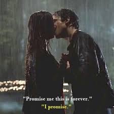 I didn't let love get in the way. Promise Me This Is Forever Love Love Quotes Quotes Kiss Quote In Love Love Quot Vampire Diaries Damon Vampire Diaries Wallpaper Damon Salvatore Vampire Diaries