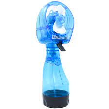 Retailery Portable Battery Operated Water Misting Cooling Fan Spray Bottle B Blue Walmart Com Walmart Com