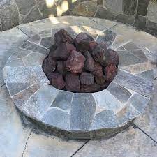 For large fire pits, you can go for the biggest rocks, often up to 6 inches in diameter, that produce huge flames. Extra Large Black Lava Rock 10 Pounds Fire Glass Lava Rock Fire Rocks