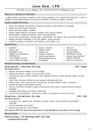 Nurse Lpn Resume Example Sample Lawson Nursing Home