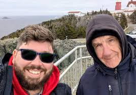 Iceberg hunters at Long Point, Twillingate