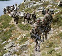 Gebirgsjäger, in english mountain huntsmen, is the german designation for mountain infantry. German Army Gebirgsjager Mountain Troops Military Soldiers Military Pictures Military Wallpaper