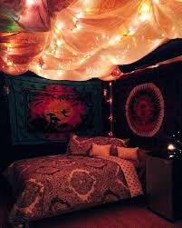 Your bedroom is where you start and end your days. Aesthetic Colorful Decor Grunge Hipster Indie Room Trippy First Set On Favim Com Chill Room Bohemian Bedroom Decor Hipster Bedroom