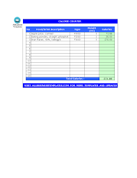 Find & download free graphic resources for calorie counter. Calorie Counter Templates At Allbusinesstemplates Com