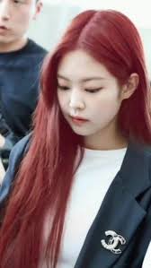 Blackpink Lisa Red Hair