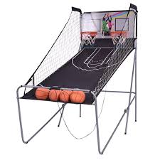 Nba hoop troop basketball arcade. Costway Indoor Basketball Arcade Game Double Electronic Hoops Shot 2 Player W 4 Balls Walmart Com Walmart Com
