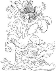 Printable adult african goddess love and fresh water coloring page. Goddess Of The Sea Coloring Pages Cartoons Coloring Pages Coloring Pages For Kids And Adults