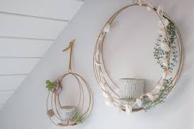 Metallringe Im Maritimen Look Schon Bei Dir By Depot Wanddeko selber machen fruhlingsdeko basteln buchstabe mit rosen dekorieren.