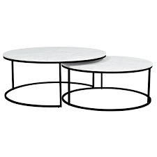 ··· tables table coffee marble white coffee table and side table side tables for bed rooms mirror table bedroom easy assembly coffee marble square nordic modern white ··· modern metal base round nesting coffee white real marble coffee table for sale. Elle Round Marble Nest Coffee Tables Black Frame White Marble Coffee Table Metal Coffee Table Living Room Marble Tables Living Room