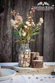 26 Simple And Cute Spring Backyard Wedding Ideas Rustic Wedding Centerpieces Wedding Themes Spring Flower Centerpieces Wedding