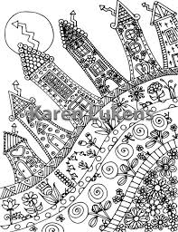 Feel free to post them on our facebook page or share on instagram ! Happyville 2 1 Adult Coloring Book Page Printable Instant Download Art Collectibles Drawing Illustration Vadel Com