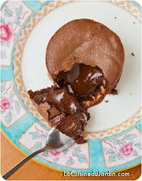 Fondant Coulant Au Chocolat Pour 2 Personnes Sans Farine Et Sans Gluten Coulant Au Chocolat Alimentation Nourriture Delicieuse