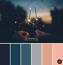 The color is lighter shade of indigo and it is faded. Do You Believe In Love At First Sight Dark Indigo 1a2433 Indigo 1b3f52 Teal Color Palette Color Schemes Color Palette