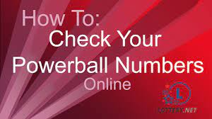 Check Powerball Numbers - Powerball Ticket Checker
