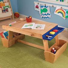 Kidkraft Natural Rectangular Kid S Play Table In Brown 26954 In 2020 Kids Play Table Kids Art Table Kids Craft Tables