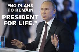 Putin signs new 'president for life' law that allows him to serve two more terms in the kremlin and stay in power until 2036 putin has signed a law allowing him to potentially hold onto power until. Putin Says He Will Not Remain Russia S President For Life Ya Libnan