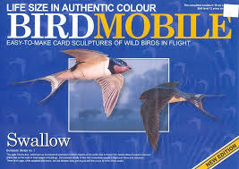 Birds That Make Mud Nests On Walls Birdmobile Paper Bird Model Barn Swallow Barn Swallow Paper Birds Paper Models