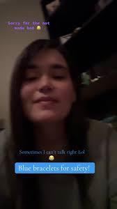 Blue Safety Parachute Bracelet