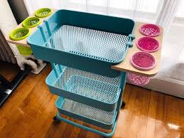 Side Storage Ikea Tray Raskog Cart Etsy Ikea Raskog Ikea Raskog Cart Craft Storage Furniture