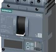 Siemens, SENTRON MCCB 3P 100A, Breaking Capacity 55 kA, Fixed Mount