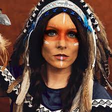 Sammlung von noelle büchel • zuletzt aktualisiert: Make Up Tutorial Indianerin Schminken Buttinette Faschingsblog