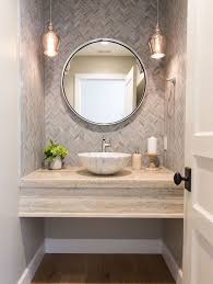 I've had bathrooms on my mind lately, especially because. Adorable Powder Room Ideas Modern Small And Decorating Ideas Bathroom Wallpaper Modern Modern Powder Rooms Bathroom Design