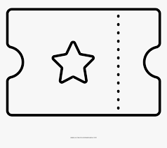 We have some great polar express coloring pages. Movie Ticket Coloring Page Ticket De Cine Para Colorear Hd Png Download Kindpng