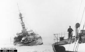 hms britannia sinking, 9th november