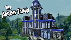 Addams family mansion | sims 4 speed buildthey're creepy and they're kookymysterious and spookythey're all together ookythe addams familytheir house is a mus. Sabrina Spellman Mortuary Netflix Sims 4 Speed Build Youtube