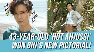 He first gained wide popularity in 2000 after starring in the kbs's television series autumn in my heart. Won Bin Graces Young Looking Visual In His 40s In New Fashion Pictorial With Olzen Youtube