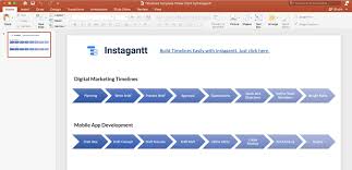 On the sample, there is a chain of multicolored enumerate triangles equipped with separate text blocks. Free And Ready To Use Powerpoint Timeline Template